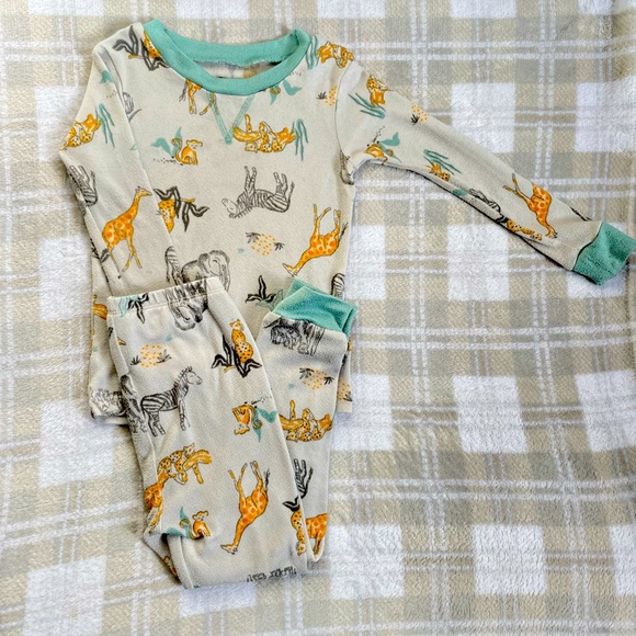 Toddler soft animal printed pjs - Picture 1 of 1